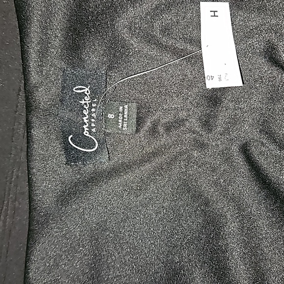 Connected Apperal Women Sheath Dress Red and black Size 8 - Picture 11 of 13